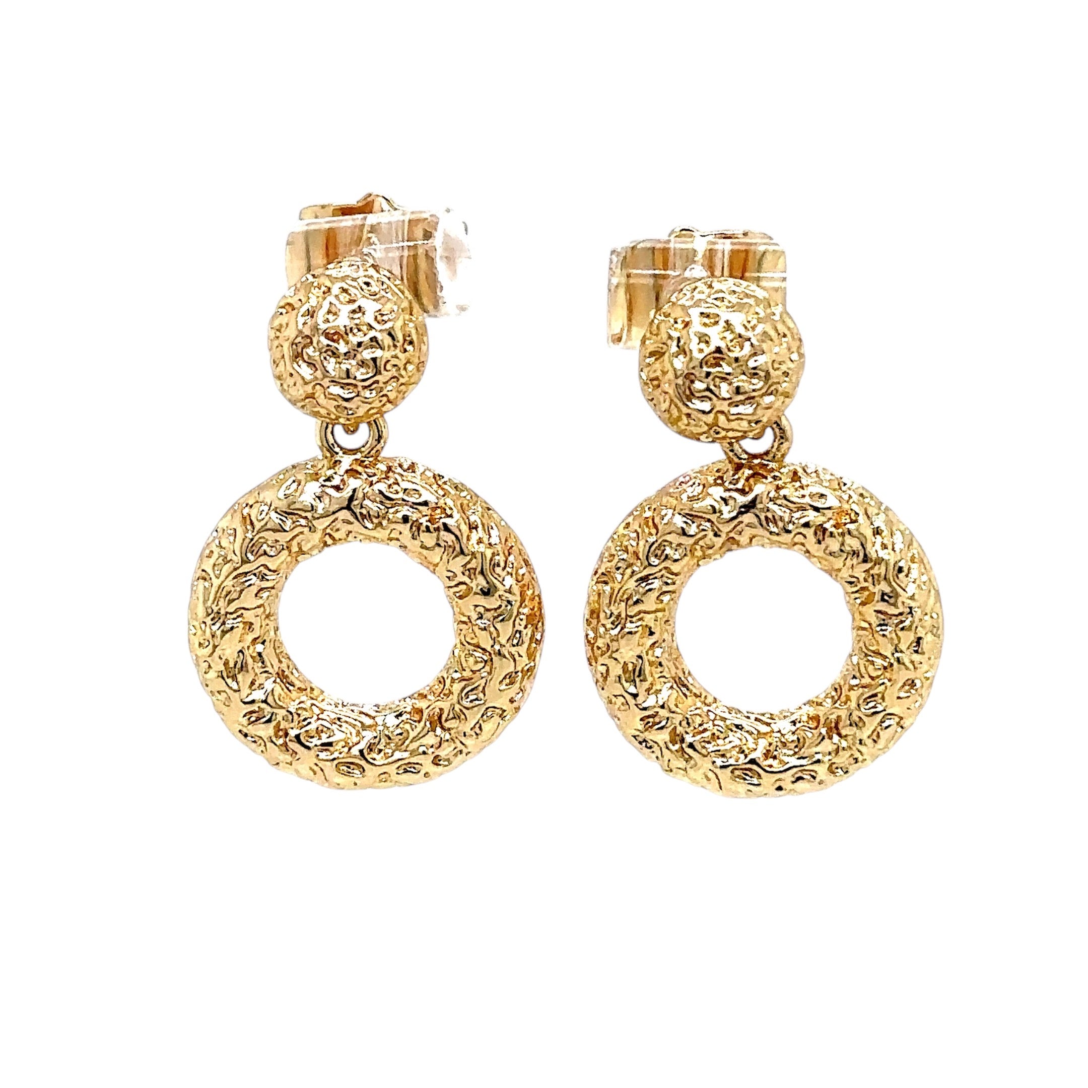 Elegant Gold-Plated Jewelry Set, Pendant Necklace, Necklace with Earrings image 1