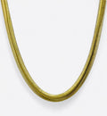 Radiance Gold-Plated Snake Chain Necklace image 0