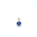 14 K Real Yellow Gold Evil Eye Pendants image 0