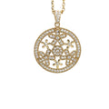 14 K Real Gold Women’s Medallion Pendant image 0