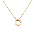 Heart Necklace in 14K Real Gold image 0