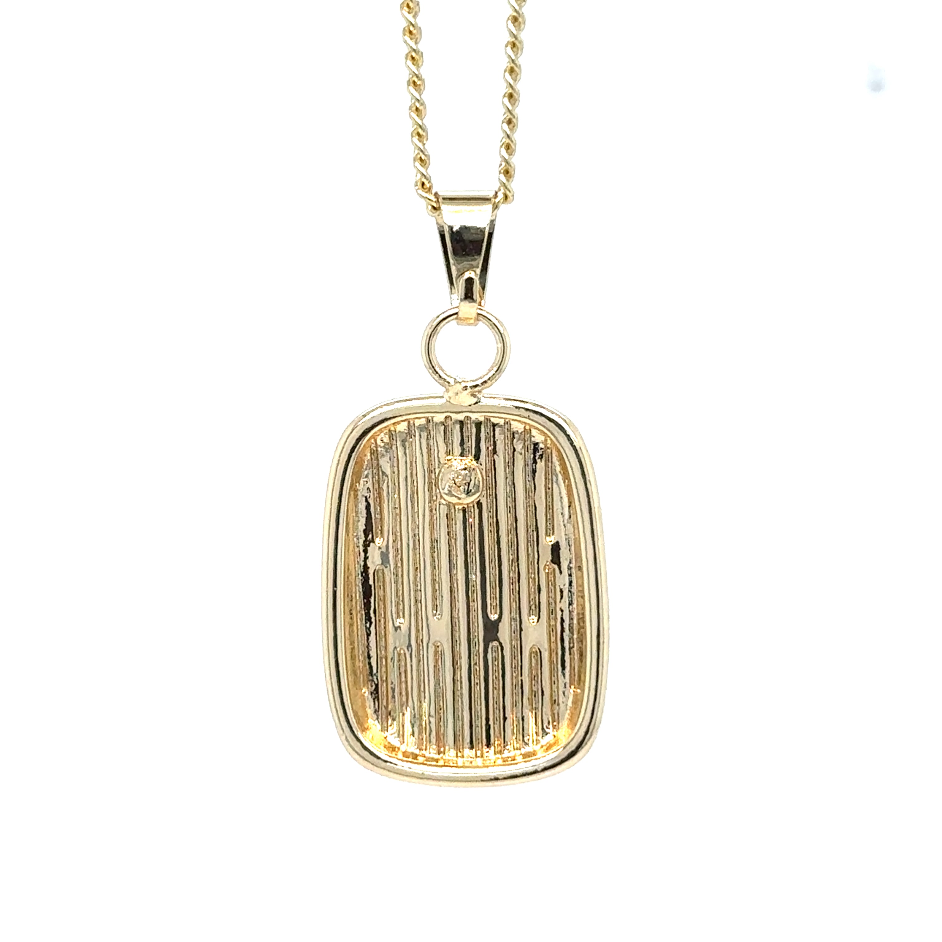 Elegant Gold-Plated Jewelry Set, Pendant Necklace,Necklace with Matching Earring image 7