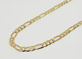 Figaro Chain 14K Solid Gold image 1