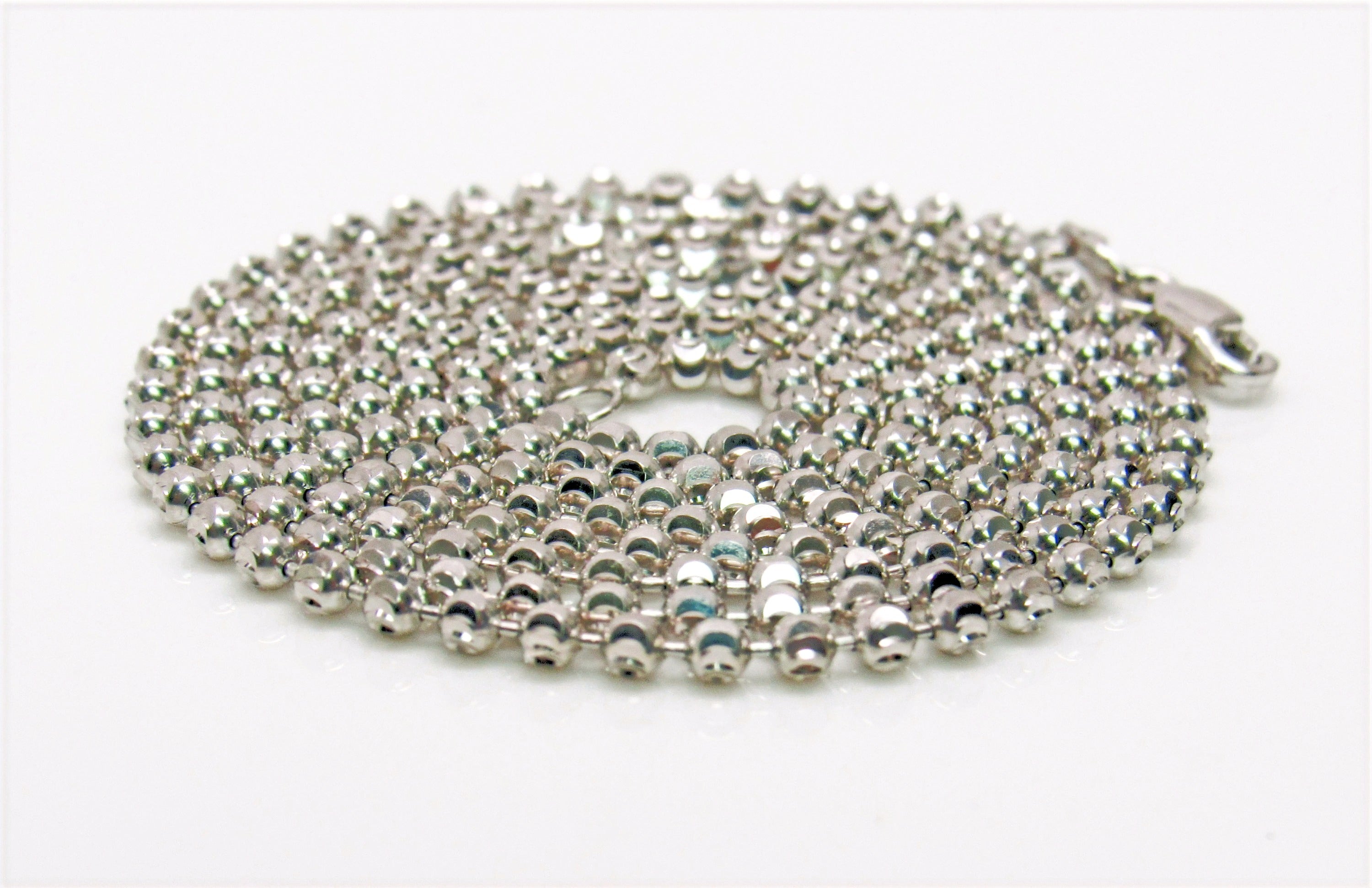 Moon Cut Chain in White Gold 14K image 2