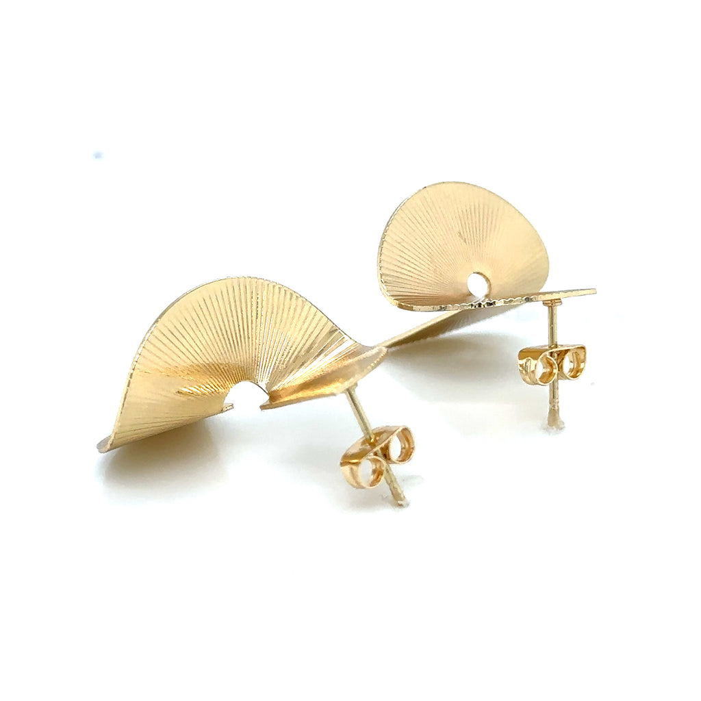 Modern Geometric Gold-Plated Earrings image 6
