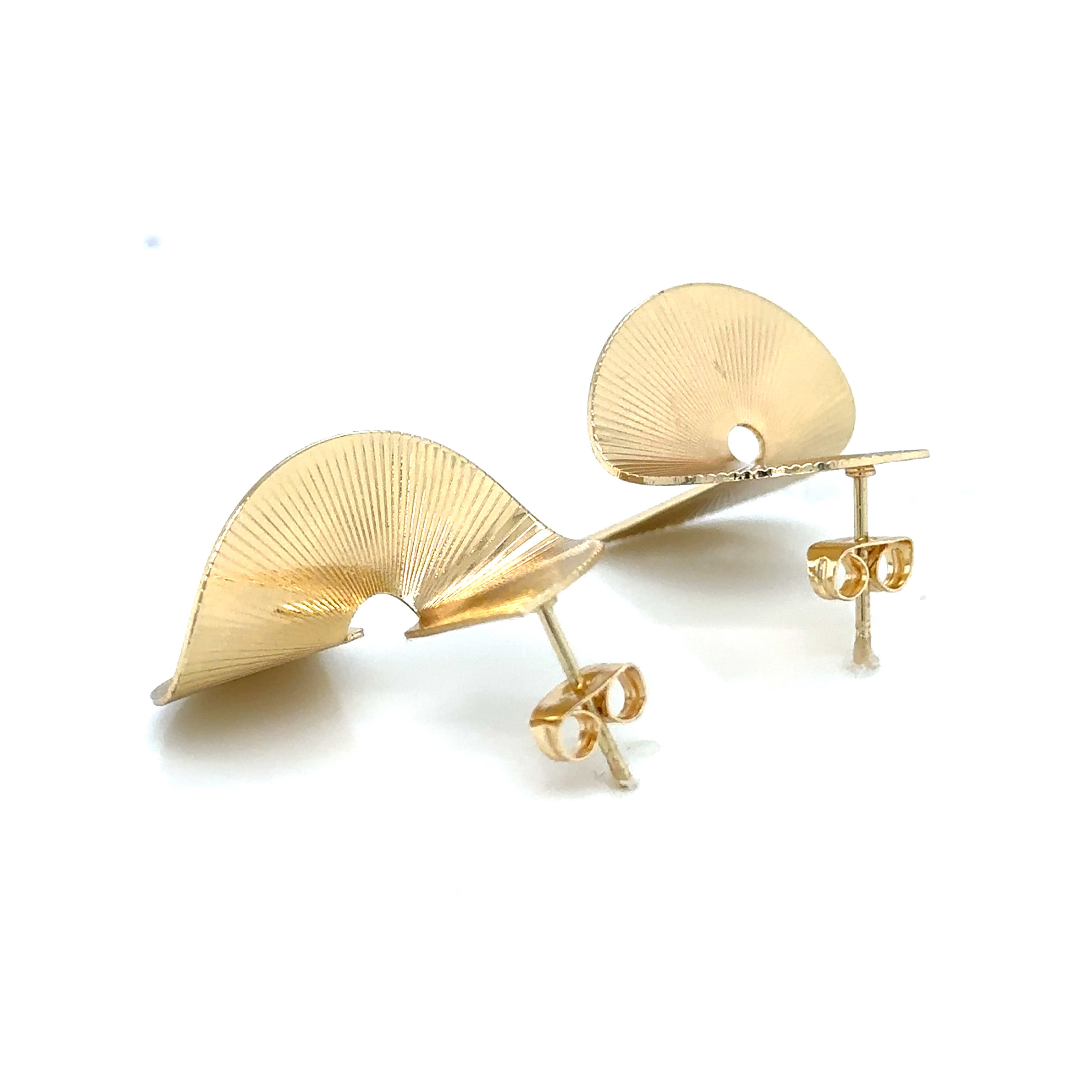 Modern Geometric Gold-Plated Earrings image 6