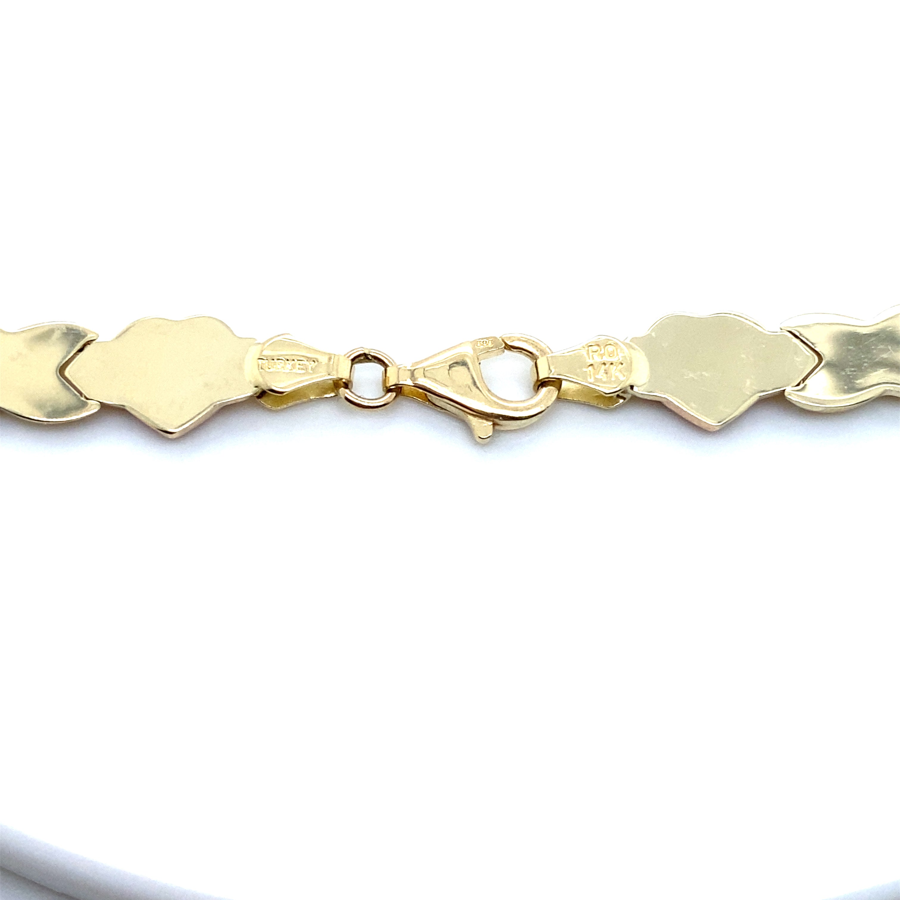 14K XO Hugs and Kisses Women's Bracelet image 1