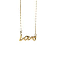 Custom Design Love Necklace in 14K Real Gold image 0