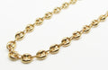 Puffed Mariner Anchor Link Chain Real 14K Yellow Gold-Hollow image 0