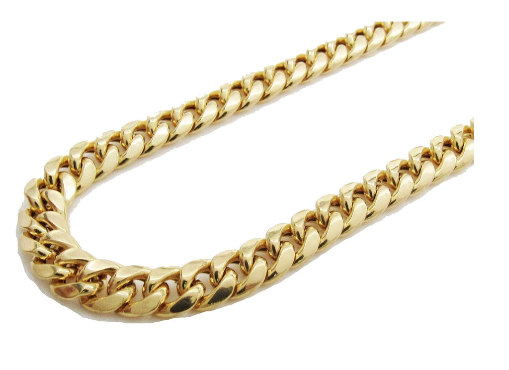 14K Hollow Miami Cuban Link Chain image 3