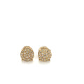 14k Gold 0,42Ct Diamond Earrings, Real Diamond Earrings,14K Solid Gold Round Stu image 0